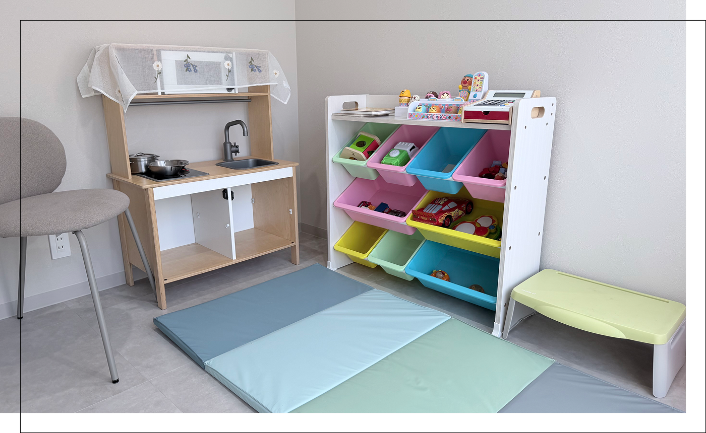 子供同伴OKのサロン